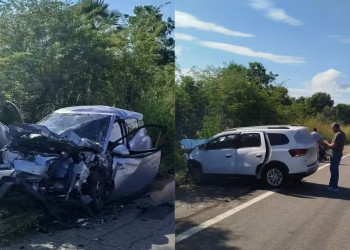 Motorista pode ter dormido ao volante antes de colisão que deixou seis pessoas gravemente feridas no Piauí, diz PRF