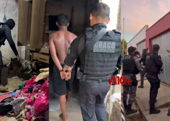 Polícia deflagra operação contra organização criminosa no interior do Piauí; grupo é envolvido com tráfico de drogas e homicídios