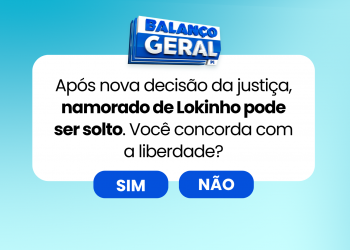 Após nova decisão da justiça, namorado de Lokinho pode ser solto. Você concorda com a liberdade?