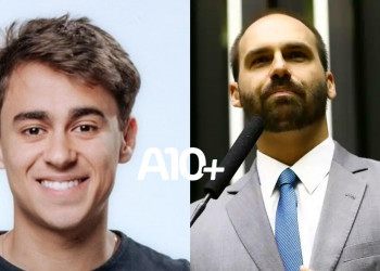 “É triste ver a que ponto o Nikolas chegou”, critica Eduardo Bolsonaro