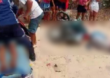 Grave colisão entre motocicletas deixa um morto e outro ferido no interior do Piauí