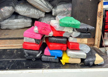 Polícia Civil do Piauí apreende meia tonelada de cocaína em falso balneário no Maranhão; uma mulher foi presa