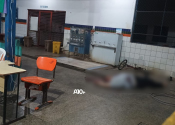 Vigia é surpreendido e executado a tiros dentro de escola na zona Norte de Teresina