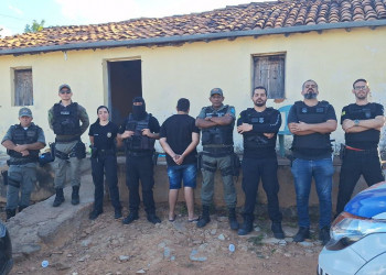 Polícia prende mandante de duplo homicídio no Piauí; arma, droga e dinheiro são apreendidos