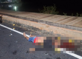 Homem morre e outro fica ferido após atropelamento em rodovia do Piauí; motorista fugiu sem prestar socorro