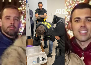 Empresários investigados por lavagem de dinheiro com o PCC no setor de combustíveis no Piauí são abordados pela polícia em aeroportos; VÍDEO!