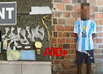 Adolescente é apreendido em casa tomada por facção em dívida de tráfico de drogas no litoral do Piauí