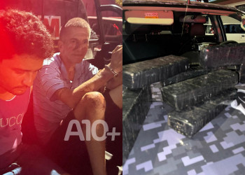 PM flagra dupla com tabletes de maconha na zona Leste de Teresina; um deles tinha ficha criminal no Ceará e Pernambuco