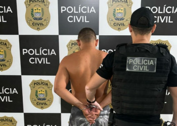 Polícia Civil prende suspeito de traficar drogas em residência na rua de delegacia no Piauí