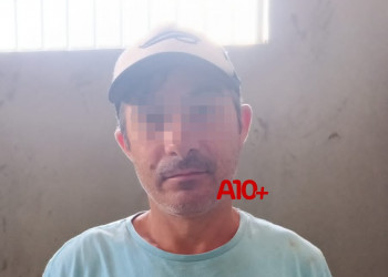 Homem é preso em flagrante após agredir e ameaçar companheira com faca no interior do Piauí