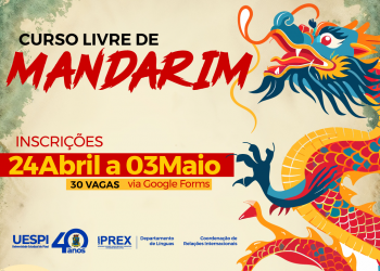 Uespi oferece curso gratuito de mandarim em parceria com universidade chinesa