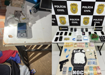 Denarc prende faccionados do PCC e Bonde dos 40 em Teresina; cocaína e supermaconha são apreendidas