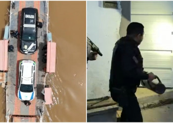 Polícia prende suspeitos de roubo durante operação integrada entre Piauí e Maranhão; foragido da Justiça do CE é um dos presos