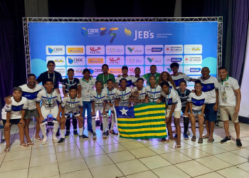 Piauí conquista medalha no futsal masculino dos Jogos Escolares Brasileiros em Minas Gerais