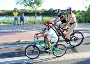 128 anos: Tradicional Passeio Ciclístico de aniversário dá show de participação em Floriano
