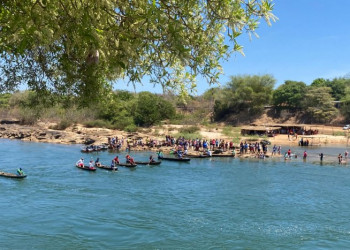 Prefeitura de Floriano apoia a 4ª edição da Corrida das Canoas na comunidade Manga