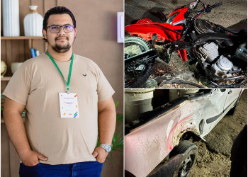 Estudante do IFPI morre em colisão entre motocicleta e carro na BR-407, no interior do Piauí