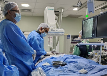 HGV realiza procedimento intervencionista em recém-nascido com cardiopatia congênita