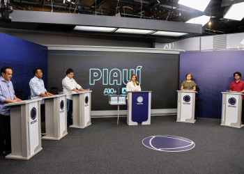 Candidatos ao Governo do Piauí apresentam propostas durante debate da TV Antena 10; acompanhe aqui