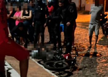 Adolescente de 16 anos sofre acidente e fica gravemente ferido após fugir de policiais no Piauí