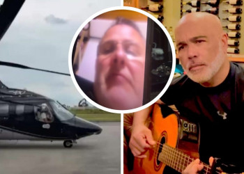 Novo sinal de celular é esperança para encontrar helicóptero com cantor Rick em SC; empresário que receberia o cantor fala sobre o caso