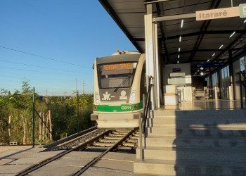 Após conclusão, duplicação da linha férrea do Metrô de Teresina possibilitará circulação simultânea de VLTs