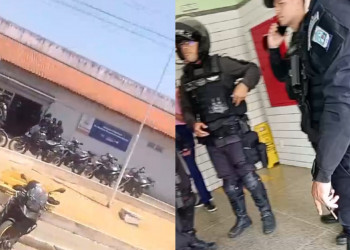 Policial Militar sofre tiro acidental com a própria arma e é levado para hospital em Teresina