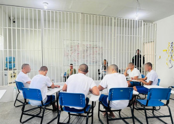 Penitenciária realiza projeto para conscientizar internos que cumprem Lei Maria da Penha