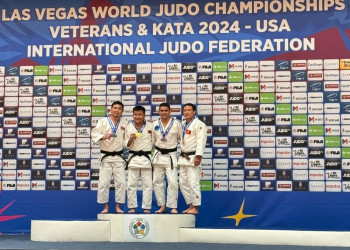 Tenente do Corpo de Bombeiros do Piauí conquista medalha de bronze em Mundial de Judô