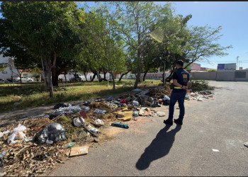 Programa Lixo Zero intensifica fiscalização em pontos de descarte irregular de resíduos em Teresina