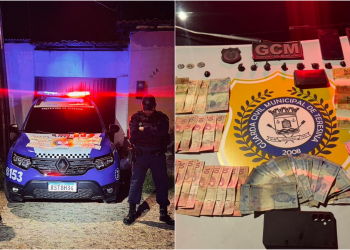 Guarda Municipal apreende porções de maconha e mais de R$ 1,6 mil em dinheiro durante ação em Teresina