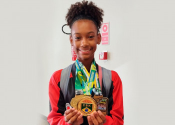 Apoiada pelo Bolsa Atleta, estudante do Ceti Domício Magalhães de Melo conquista medalhas em torneios nacionais