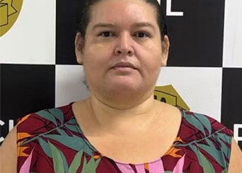 Mulher presa como 