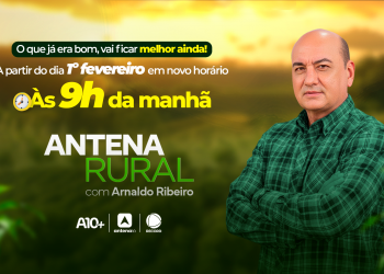 Antena Rural ganha mais tempo no ar e, a partir de 1º fevereiro, passa a ser exibido às 9h na TV Antena 10