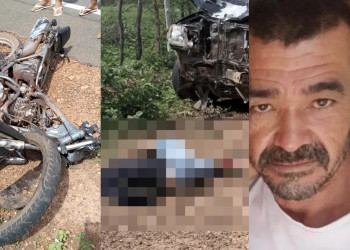 Homem morre ao colidir moto com caminhonete que era conduzida pelo próprio irmão vereador no Piauí