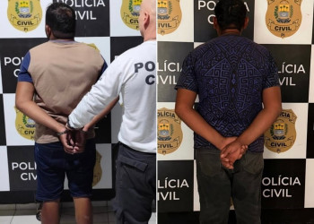 Polícia realiza ação e prende suspeitos de latrocínio e descumprimento de medida protetiva no Norte do Piauí