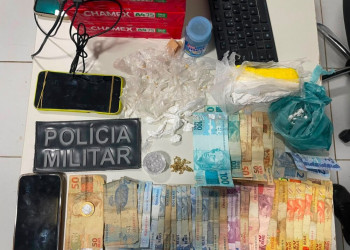 Após fuga, Polícia Militar captura trio suspeito de tráfico de drogas no interior do Piauí