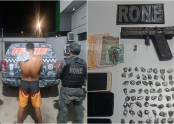 Polícia prende suspeito com drogas e outros materiais ilícitos na zona Norte de Teresina