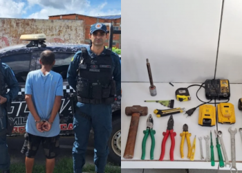 Homem é preso por suspeita de furtar equipamentos de instalação de energia solar no Piauí