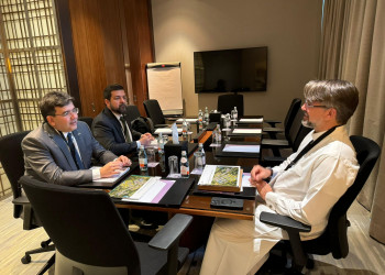 Rafael Fonteles projeta parcerias com empresas da Arábia Saudita para investimentos em hidrogênio verde e agronegócio