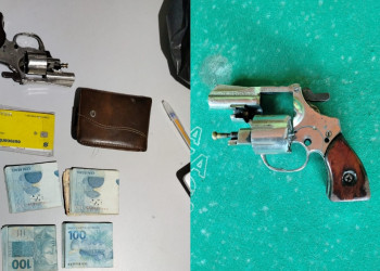 Suspeito é preso após sacar arma e ameaçar homem durante discussão em frutaria no Piauí
