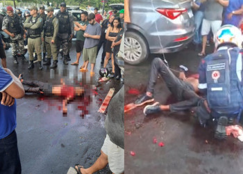 Criminoso é baleado por policial após realizar roubo na avenida Raul Lopes, em Teresina
