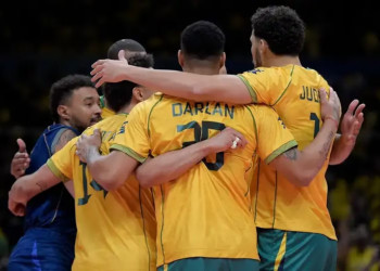 Vôlei: Brasil bate Argentina e garante vaga nas Olimpíadas de Los Angeles