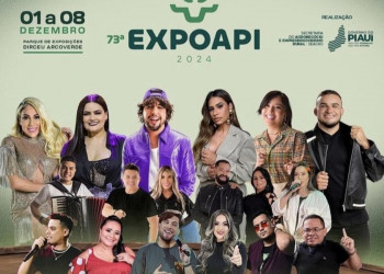 Governo anuncia 73ª edição da Expoapi com shows gratuitos de Taty Girl, Simone Mendes, Nattanzinho e muito mais em Teresina