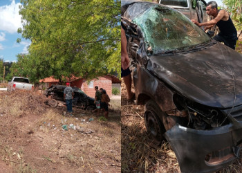 Grave acidente envolvendo três veículos deixa uma pessoa morta na PI-113, em José de Freitas