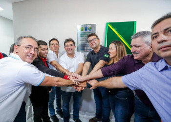 Governo inaugura Unidade Integrada de Segurança e asfalto das PIs 142 e 456 na cidade de Simões
