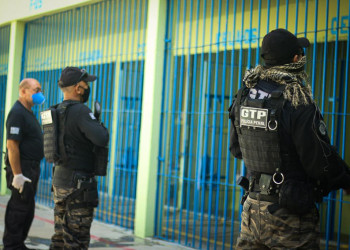Polícia Penal descobre buraco em cela e impede tentativa de fuga na Penitenciária Prof. José de Ribamar Leite, em Teresina