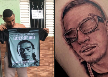 Piauiense faz tatuagem com rosto de Whindersson Nunes, bomba na web e é notado pelo humorista