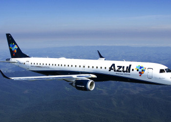 Avião da Azul faz pouso de emergência em Parnaíba, Piauí, após piloto declarar pouco combustível
