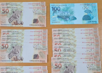 Em duas ações, Polícia Federal apreende R$ 2 mil em notas falsas no Piauí